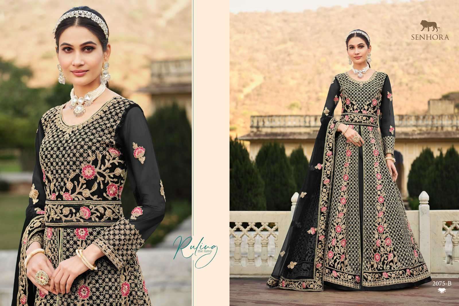 Senhora Carolina 2075 Designer Anarkali Suit view 10