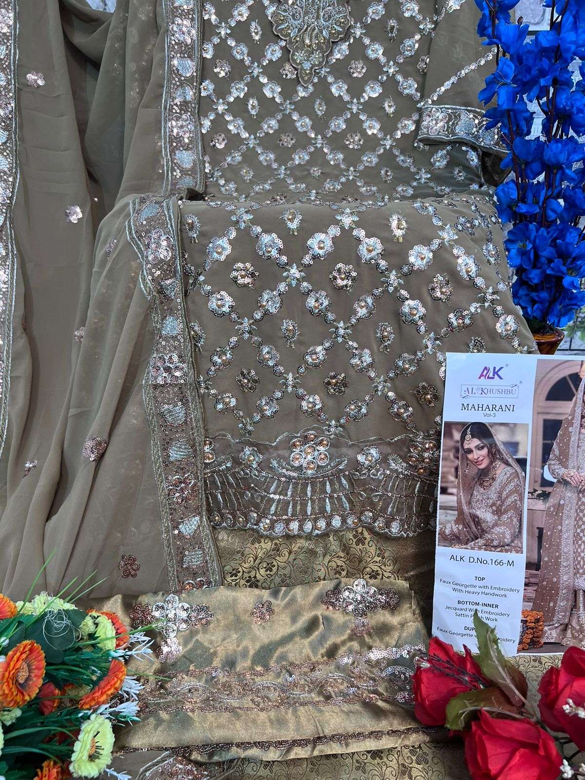 Al Khushbu Maharani Vol 4 Colours 4 Pakistani Suit Designs view 11