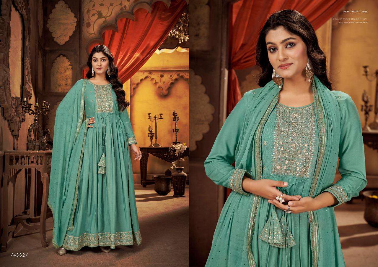Rangoon Mahira Fancy Anarkali Style Readymade Dress view 9
