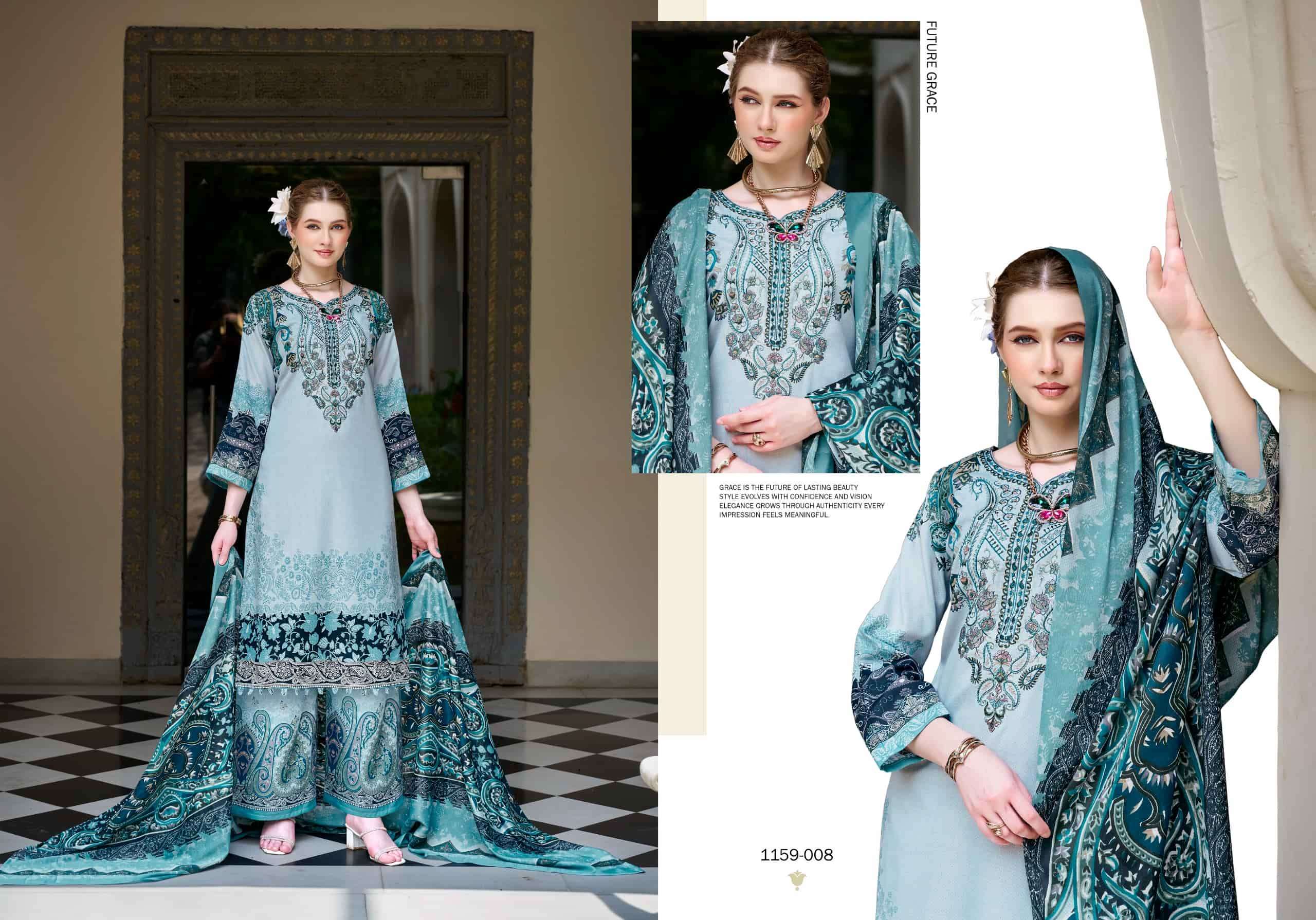 Romani Mahira Vol 10 Pakistani Print Cotton Dress Material view 8