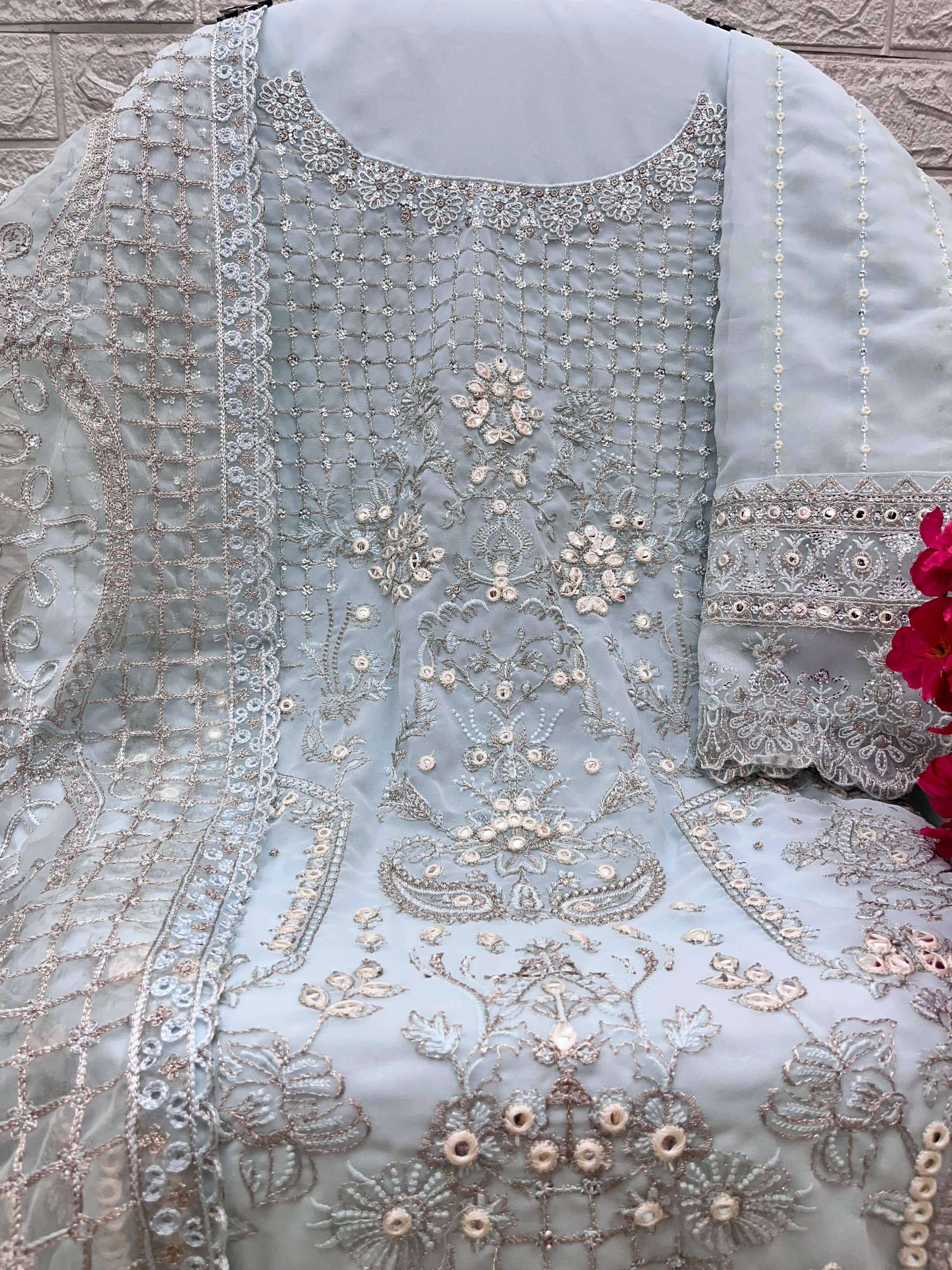 Mushq M 297 A Festive Wear Style Latest Designer Pakistani Suit Exporter view 2