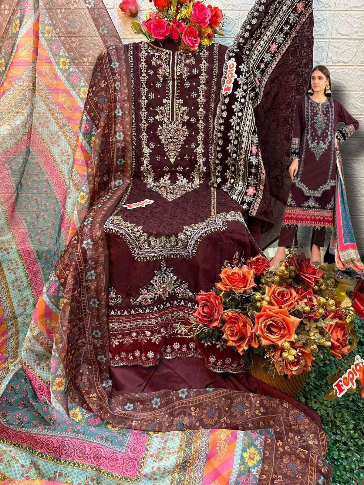 Fepic D 1521 Colors Festive Collection Pakistani Dress view 7