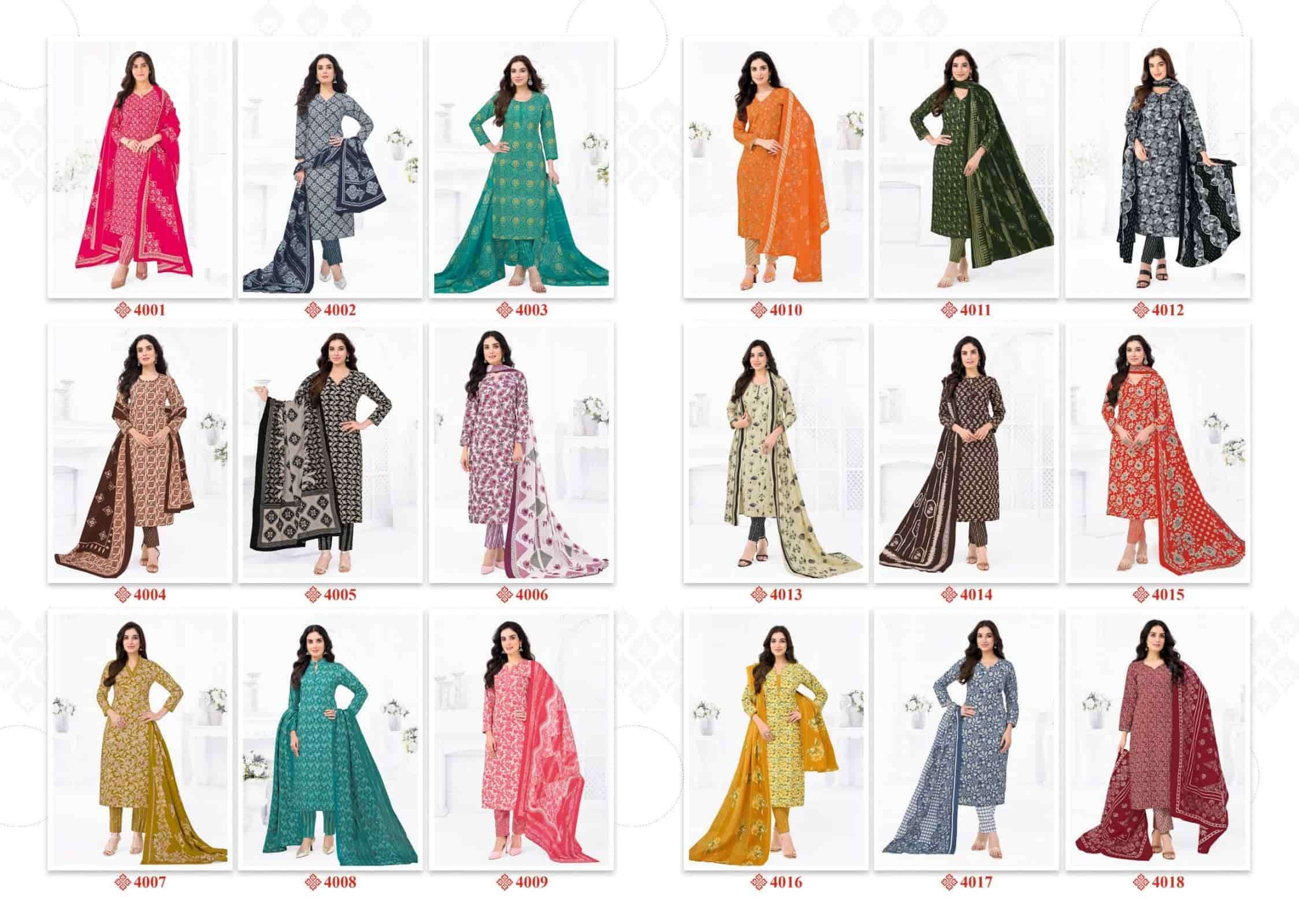 Jsc Pink City Vol 1 Unstitch Cotton Salwar Suit view 2