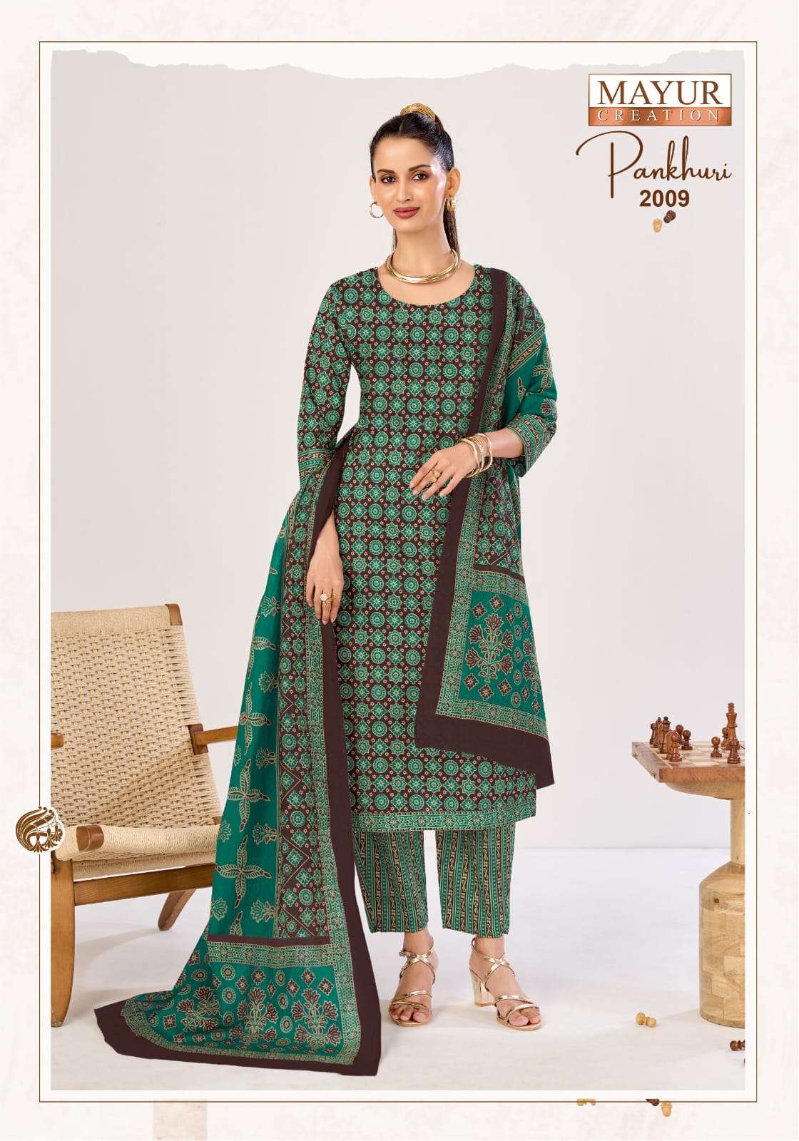 Mayur Pankhuri Vol 2 Pure Cotton Dress Material view 6