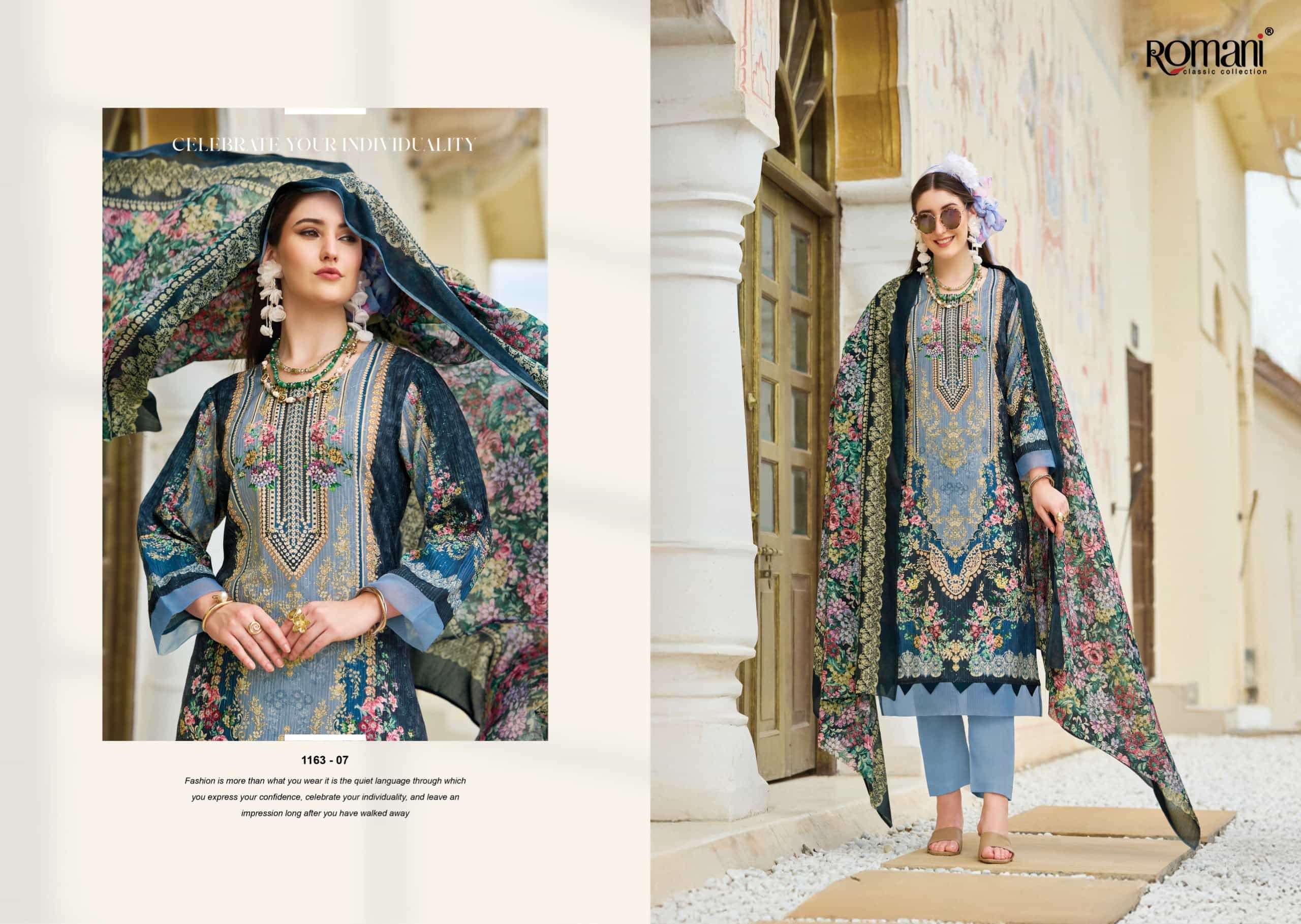 Romani Nafisa Vol 3 Fancy Cotton Dress Material view 8