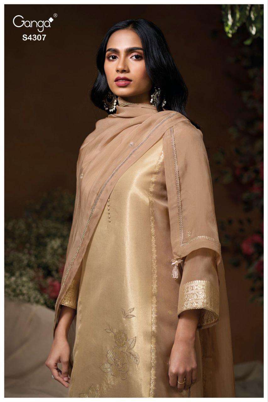 Ganga Fashion Liraya 4307 Premium Designs Ladies Suit Partywear Collection view 2