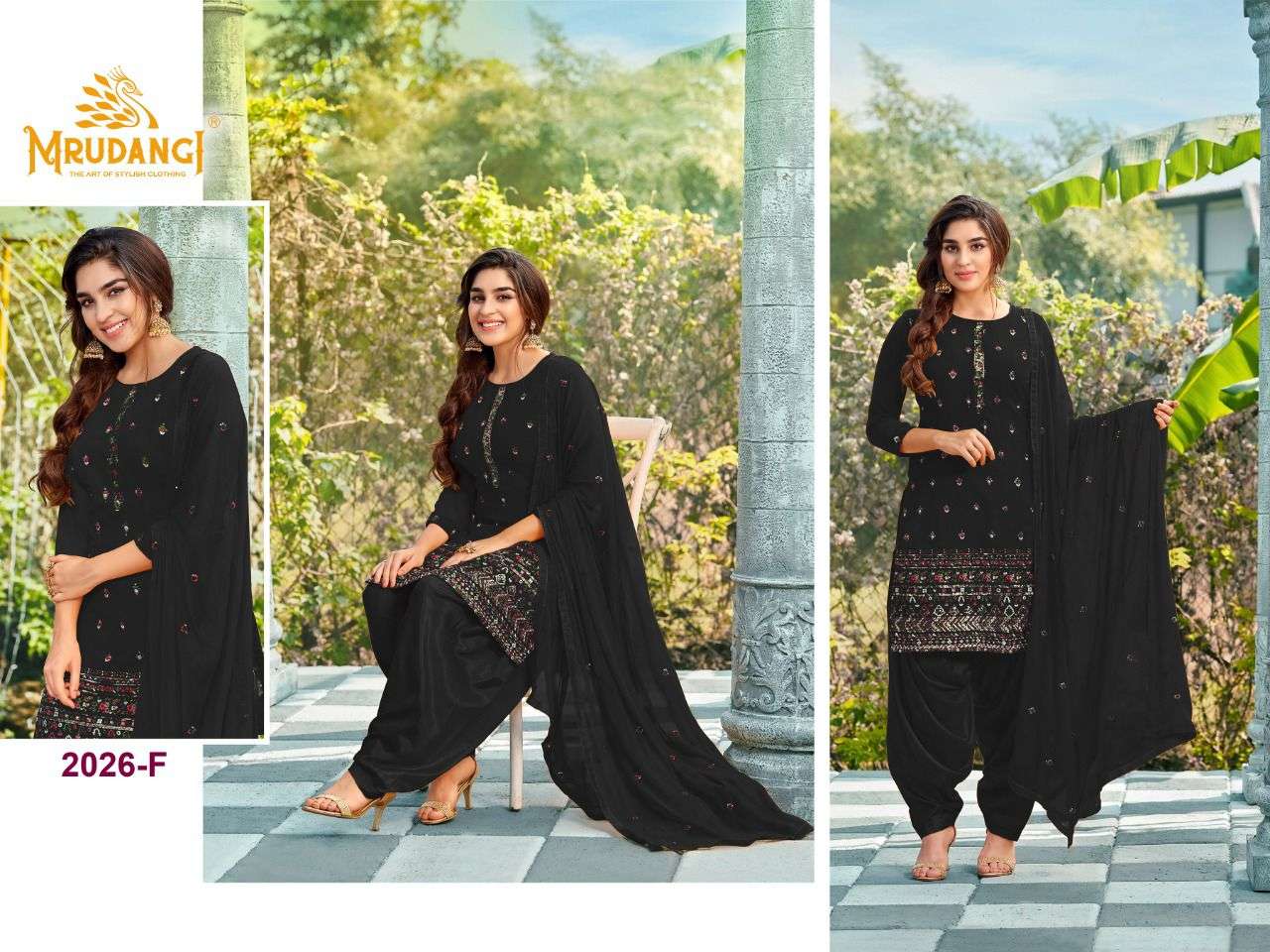 Mrudangi Saheli 2026 Colors Vol 2 Georgette Patiala Design Suit view 5