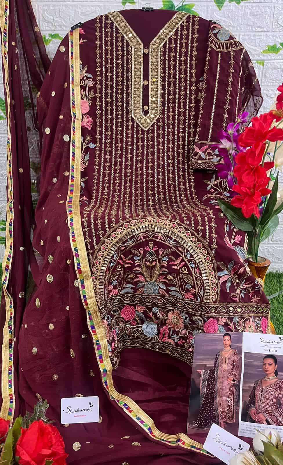 Megha Exports S 114 Colors Designer Work Pakistani Dress view 6