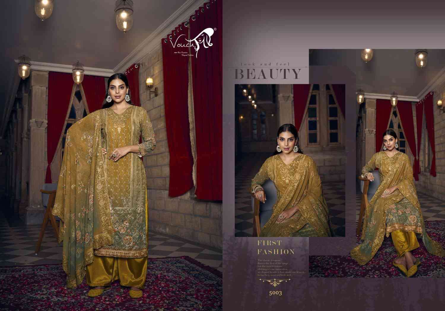 Vouch Mi Gulistan Designer Party Wear Ladies Suit Online New Collection view 7