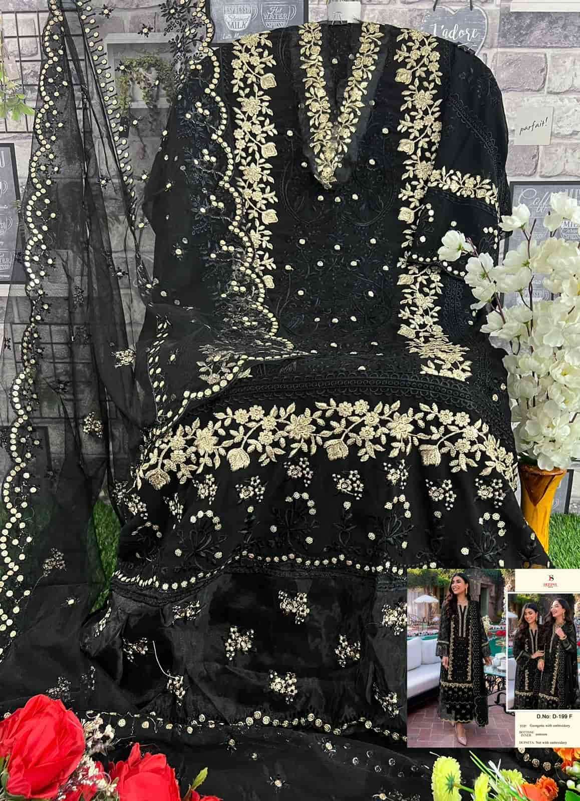 Deepsy D-199 Embroidered Pakistani Salwar Suit view 8