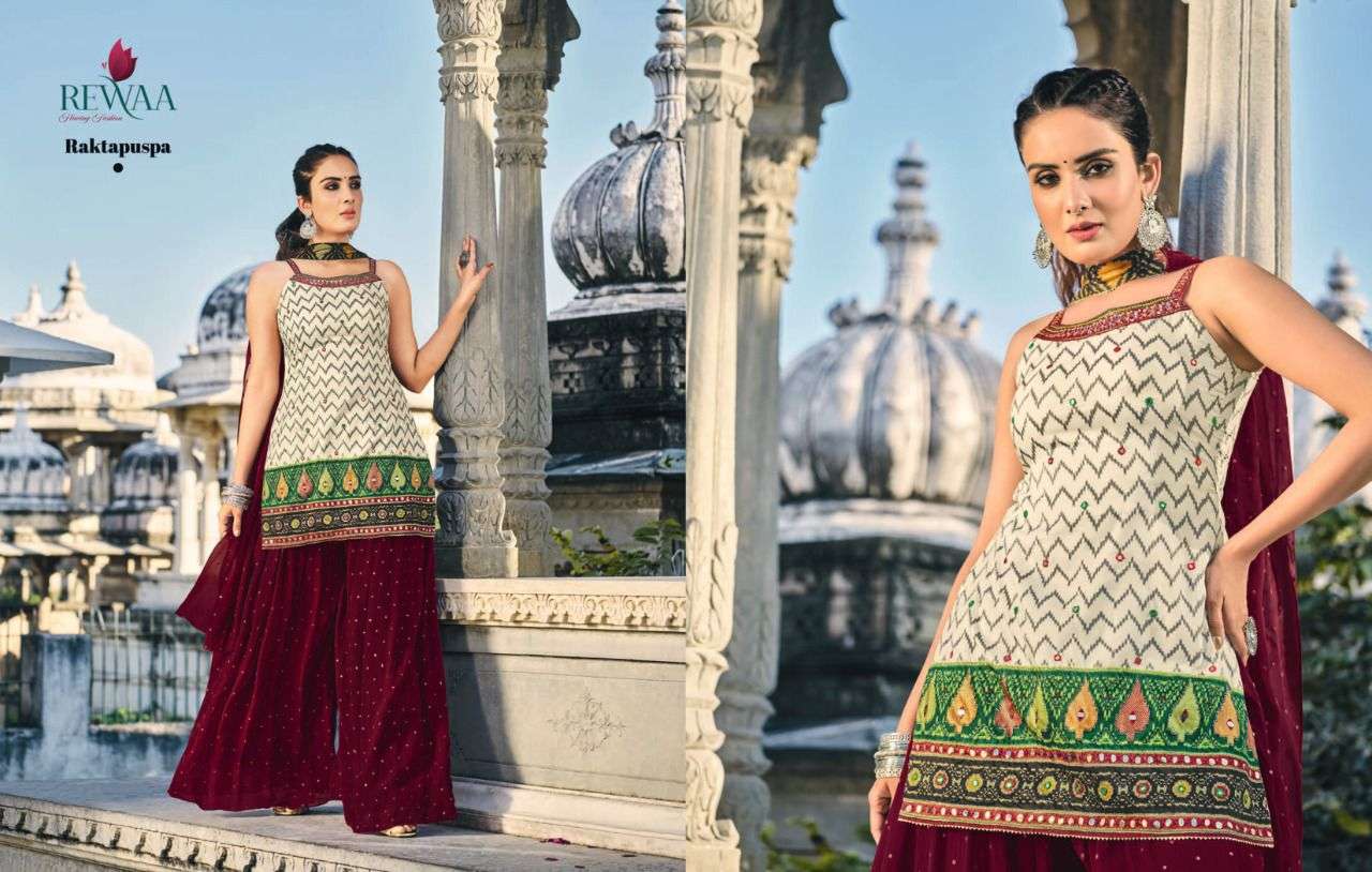 Rewaa Parampara Vol 2 Exclusive Designer Party Wear Readymade Dress Collection view 4