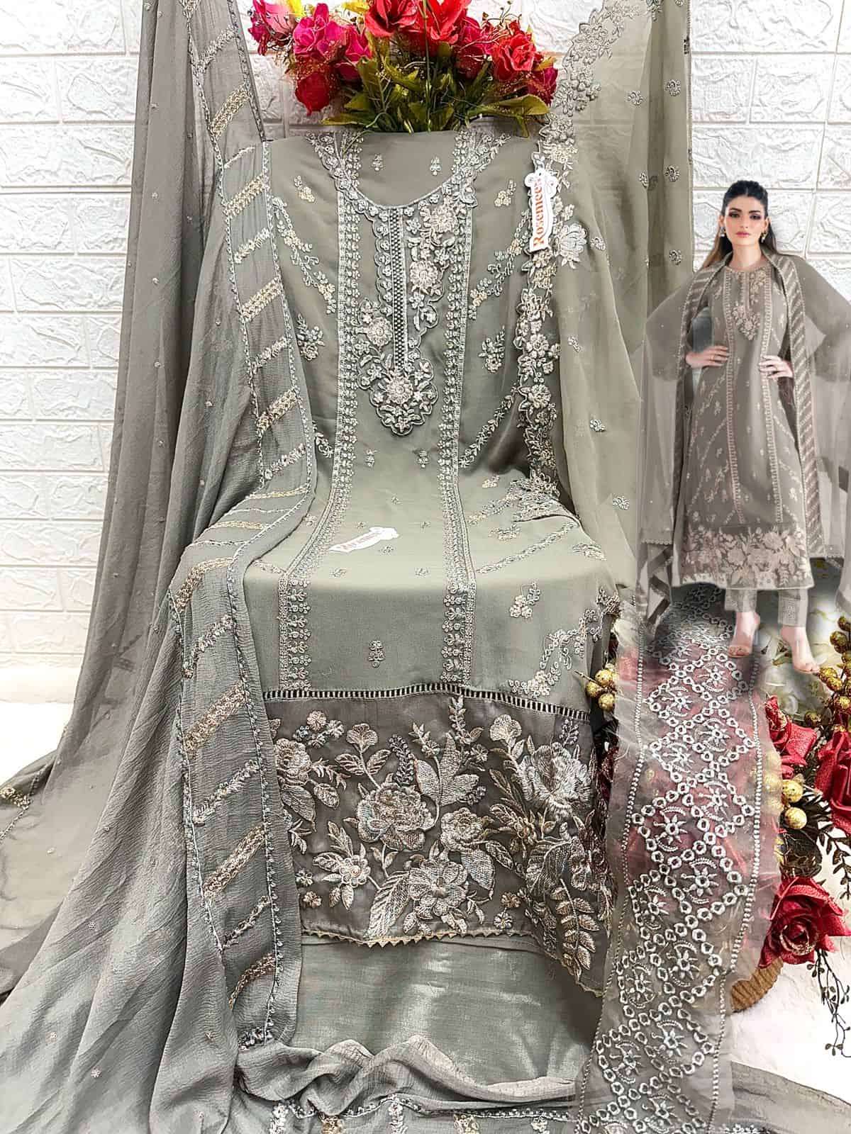 Fepic Rosemeen Embroidered Pakistani Salwar Suit view 2