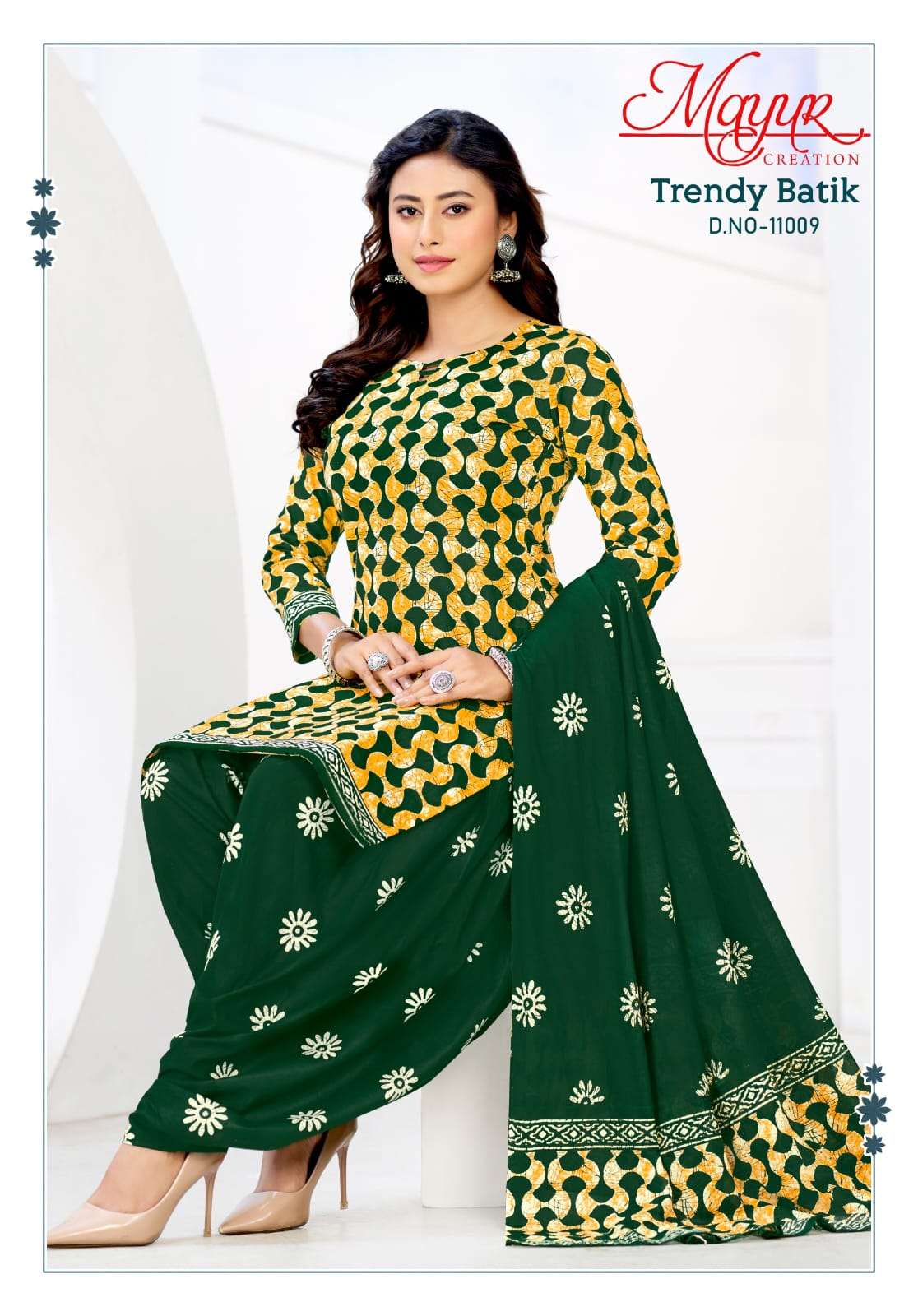 Mayur Trendy Batik Vol 11 Pure Cotton Ladies Suit view 11