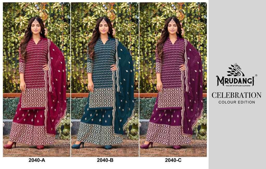 Mrudangi Celebration 2040 Colour Edition Designer Festive Wear Dress view 6
