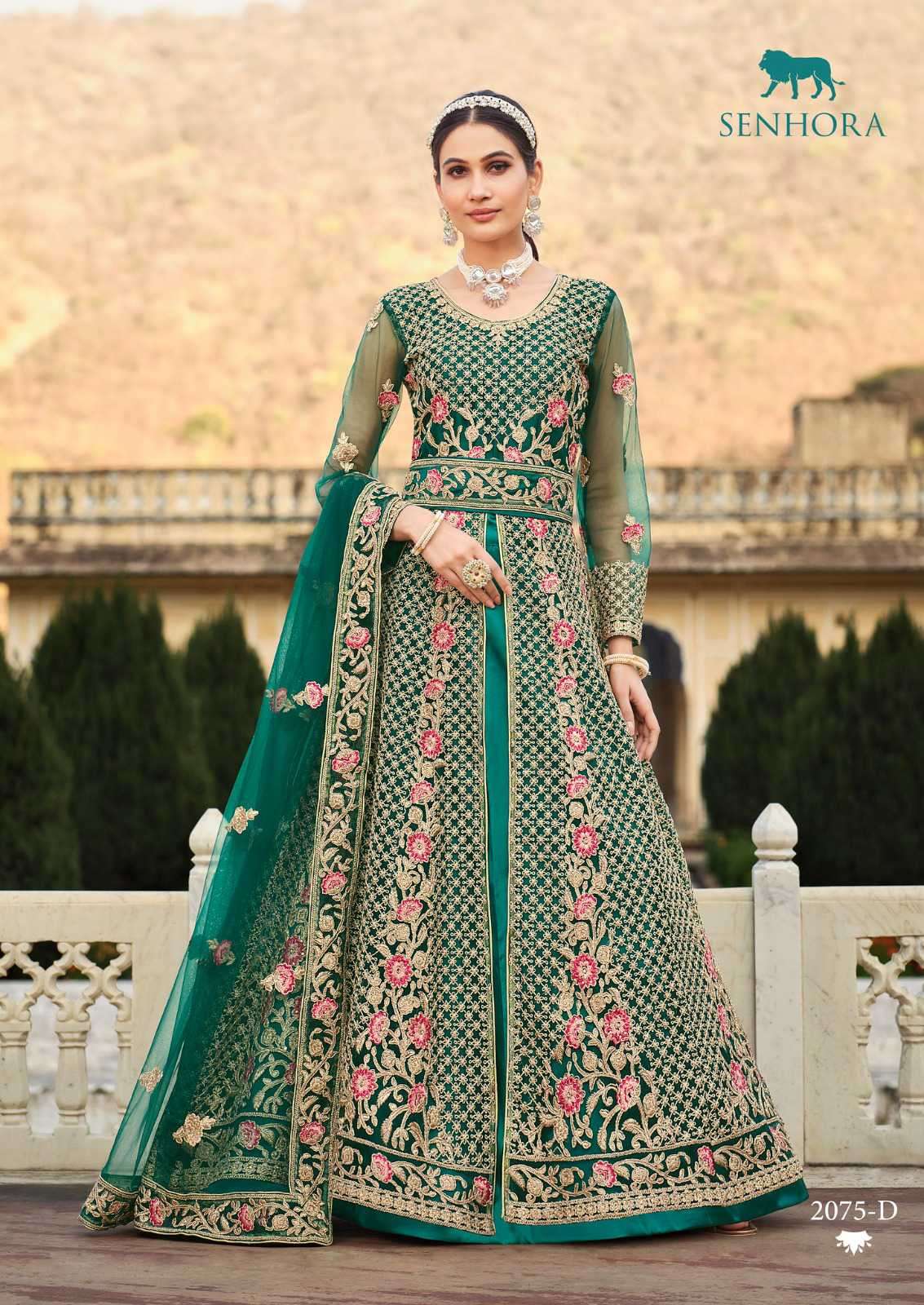 Senhora Carolina 2075 Designer Anarkali Suit view 14