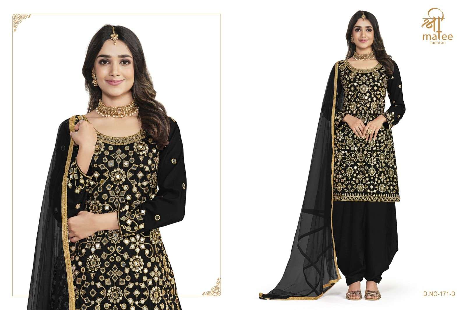 Shreematee Mirror Vol 12 171 Colors Designer Work Party Wear Salwar Suit Exporter view 4