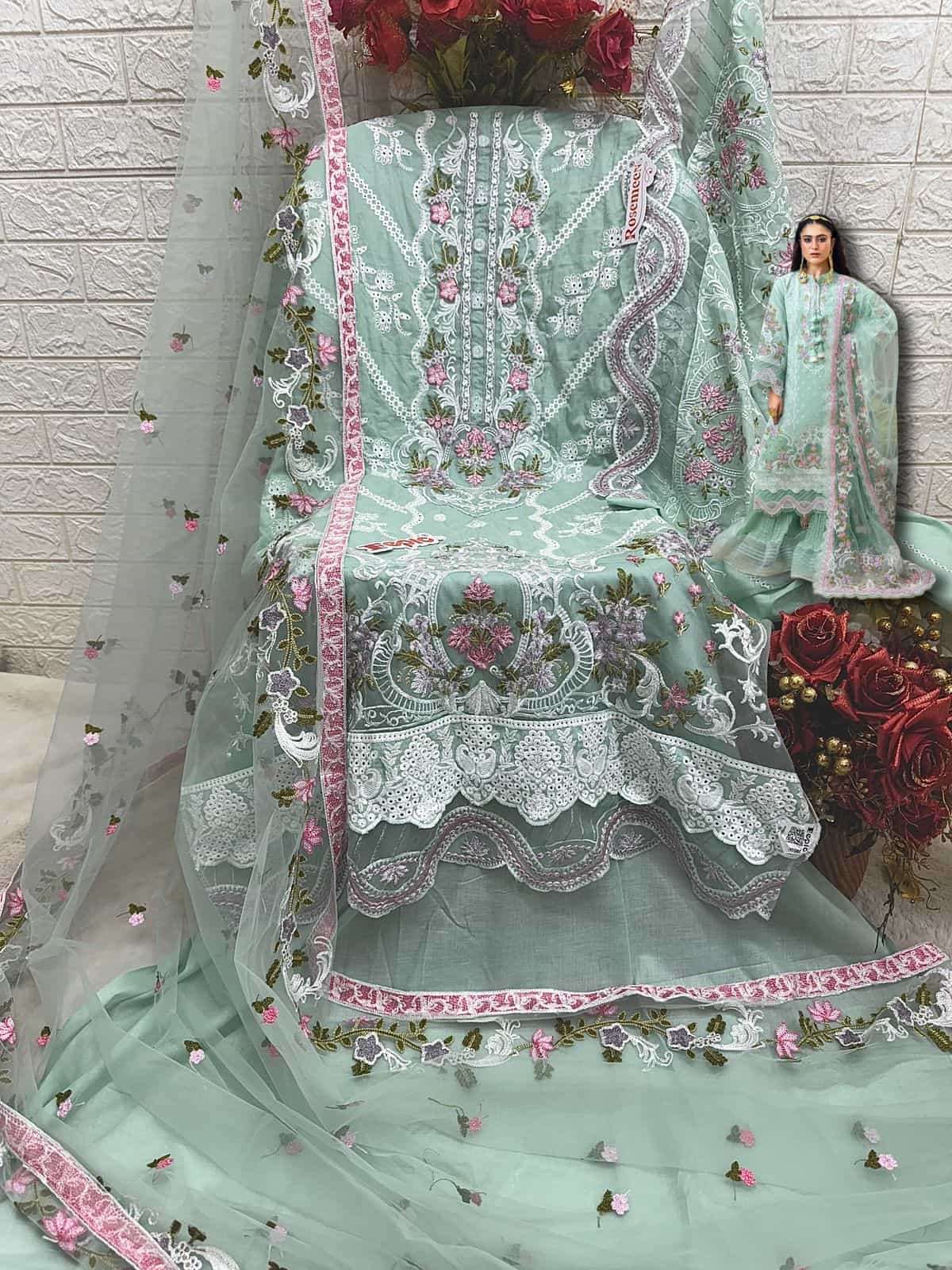 Fepic Rosemeen Embroidered Pakistani Salwar Suit