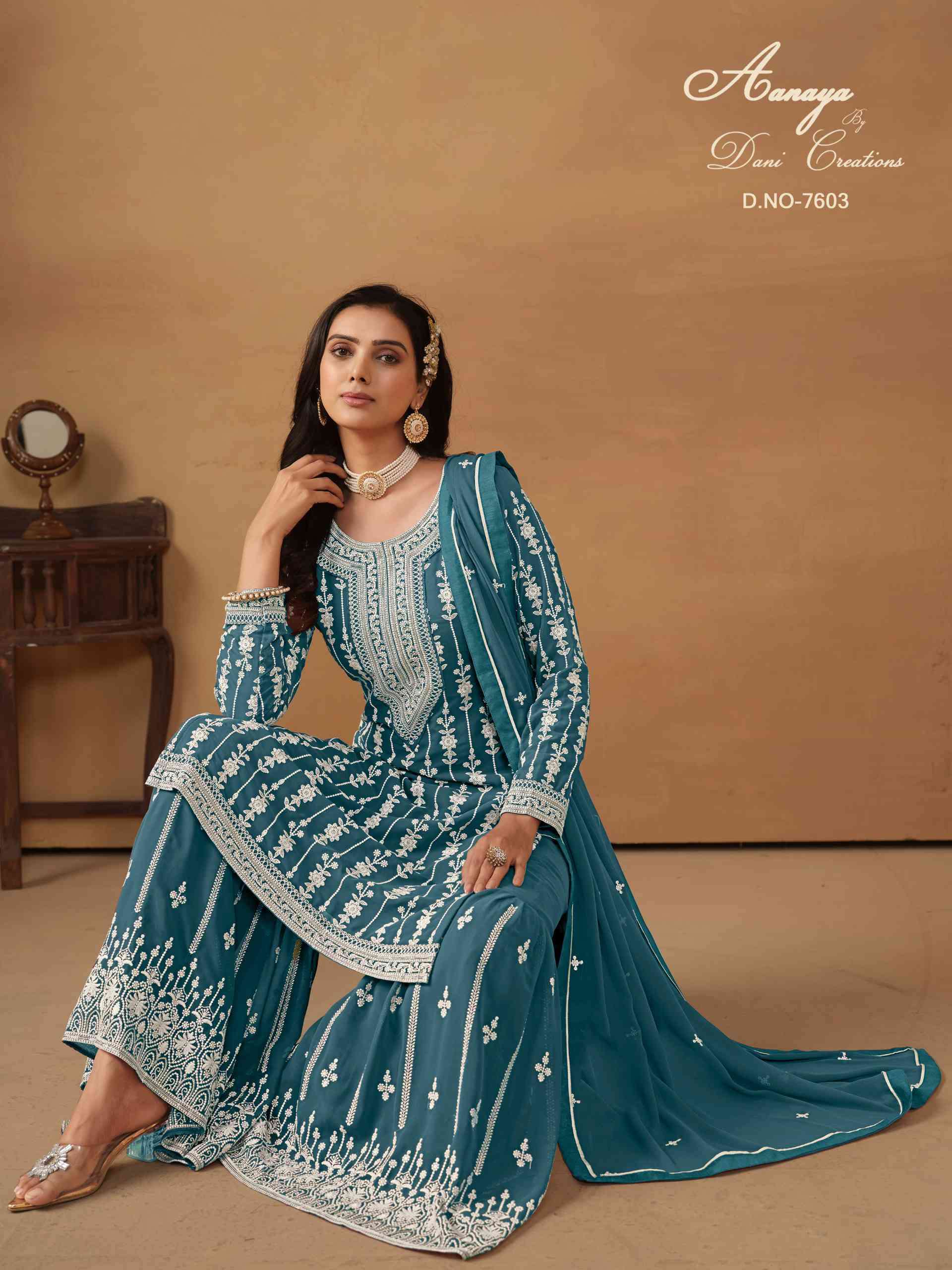 Aanaya Vol 176 Heavy Palazzo Salwar Suit view 2