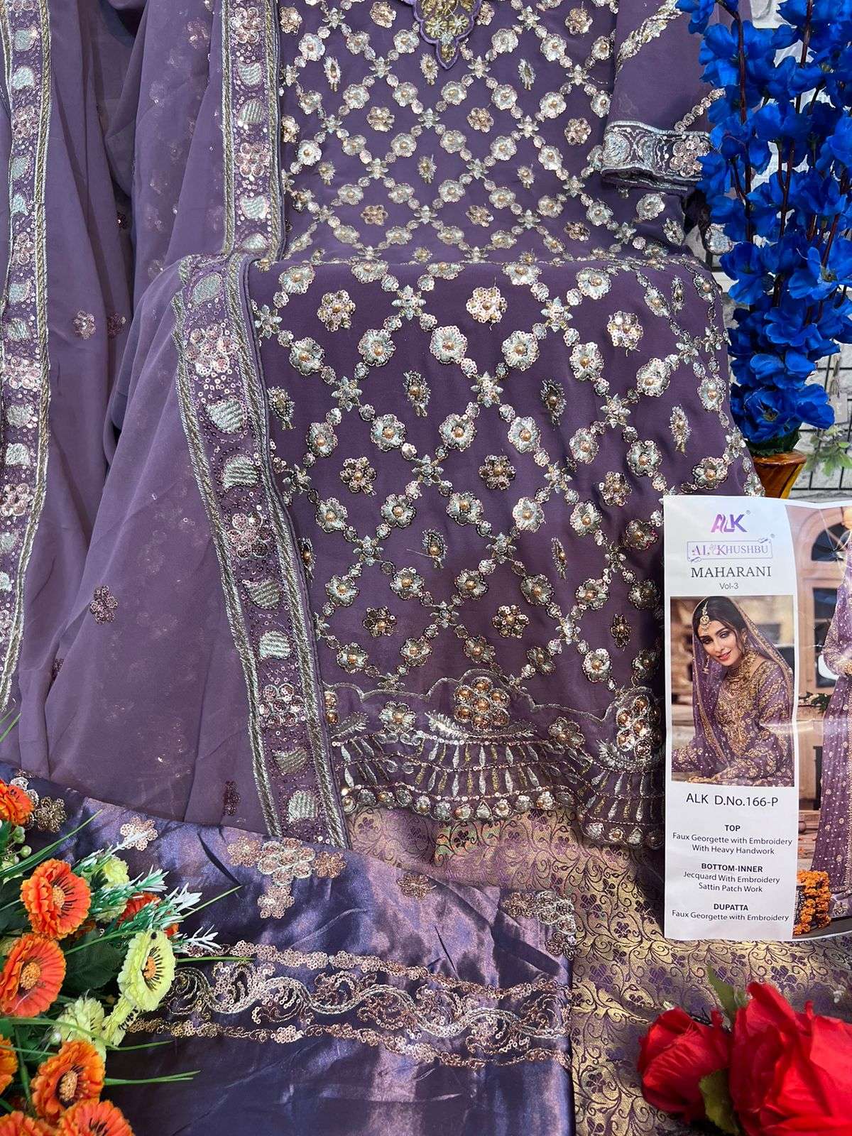 Al Khushbu Maharani Vol 4 Colours 4 Pakistani Suit Designs view 9