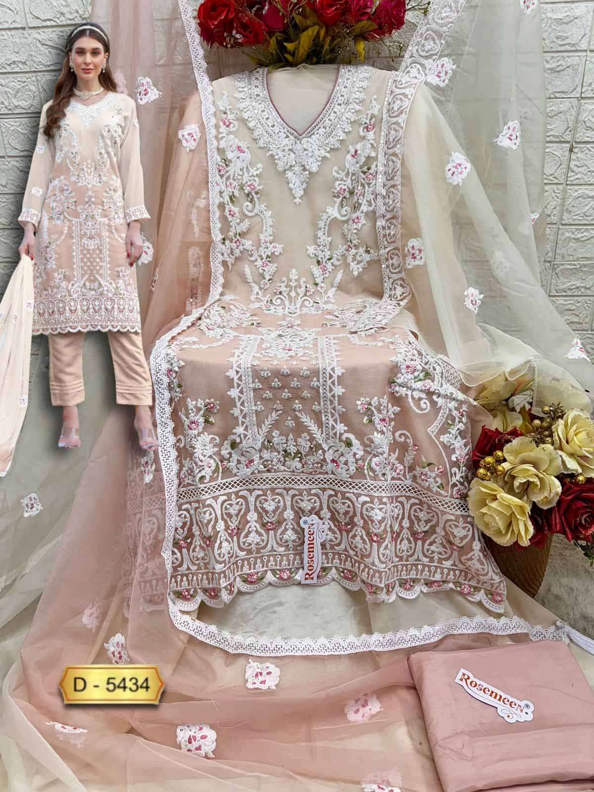 Fepic C 5434 A Pakistani Style Designer Embroidered Suit Exporter view 2