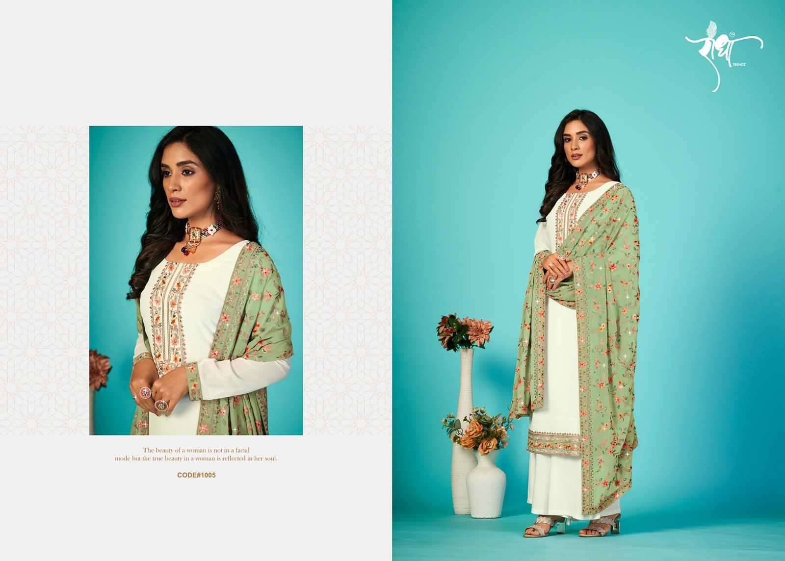 Radha Trendz Sajni Exclusive Traditional Wear Ladies Suit Exporter view 5