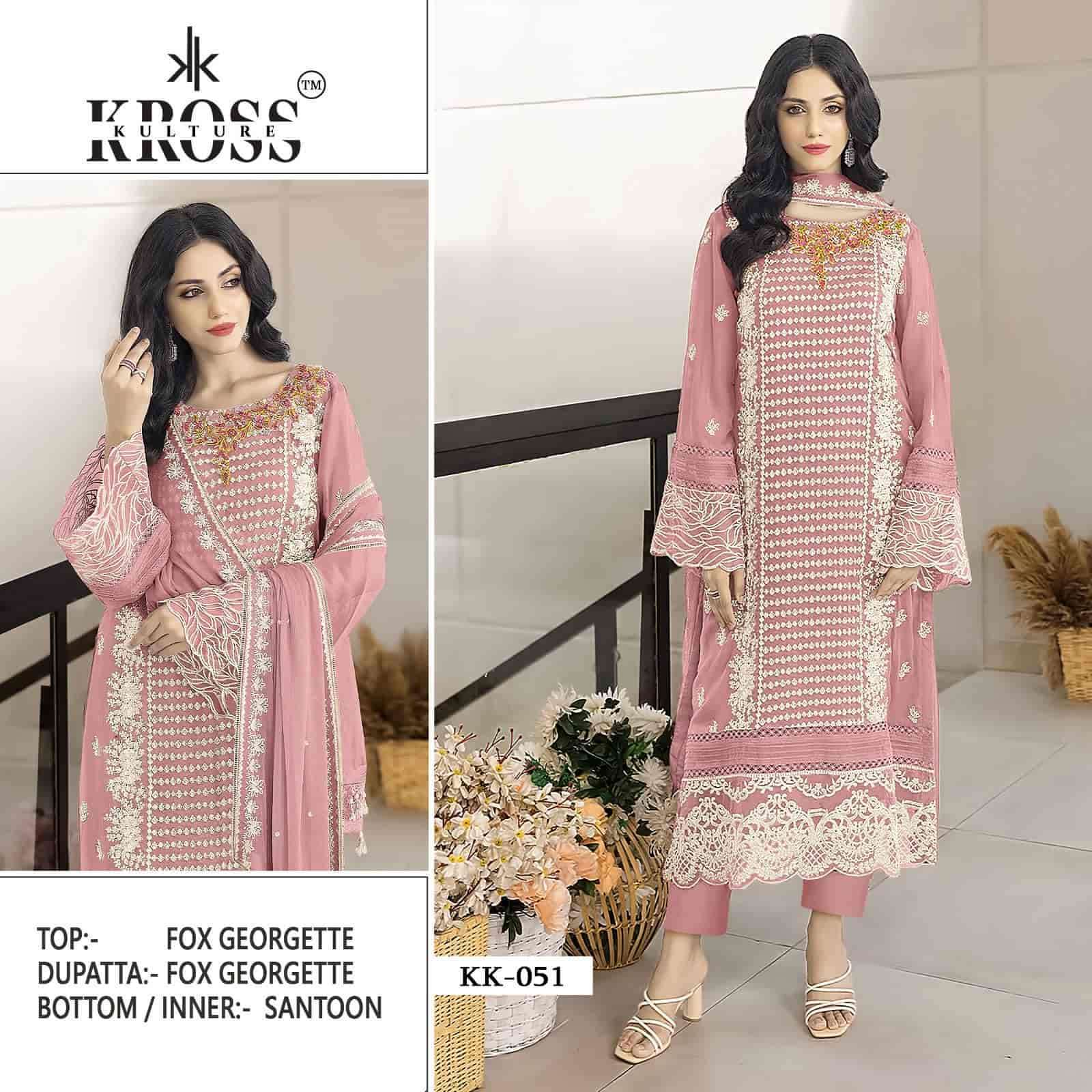 Kross Kulture KK 051 Colors Pakistani Festive Wear Style Latest Designs Suit Exporter view 2