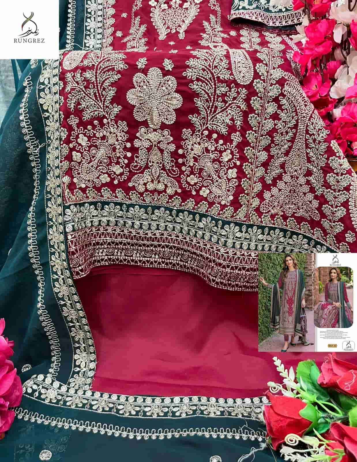 Rungrez 5021 Colors Pakistani Festive Wear Style Designer Salwar Suit Wholesalers view 4