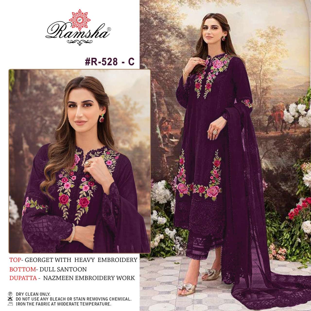 Ramsha R 528 NX Exclusive Pakistani Suit view 2