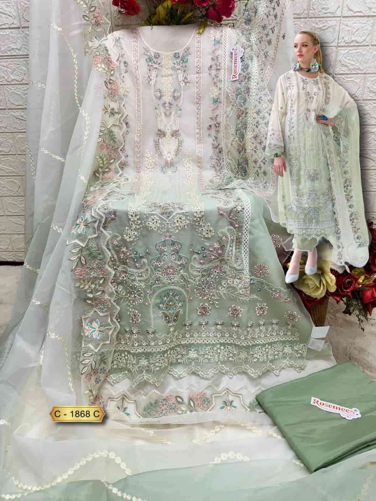 Fepic C 1868 Colors Latest Designer Pakistani Embroidered Salwar Kameez Collection view 5