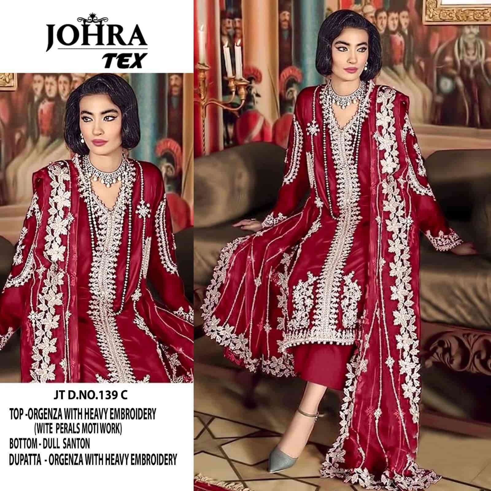 Johra Tex 139 Colors Party Wear Style Exclusive Salwar Kameez Exporter view 5