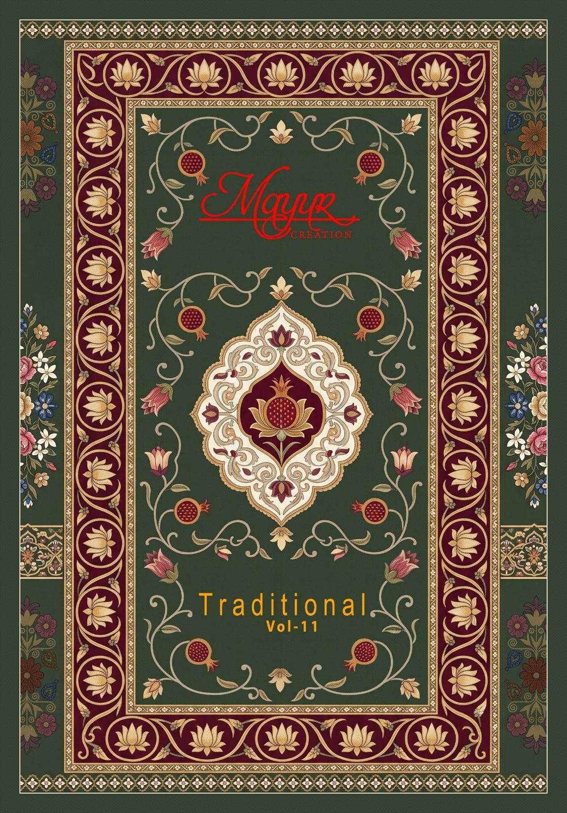 Mayur Traditional Pure Cotton Dress Material view 6