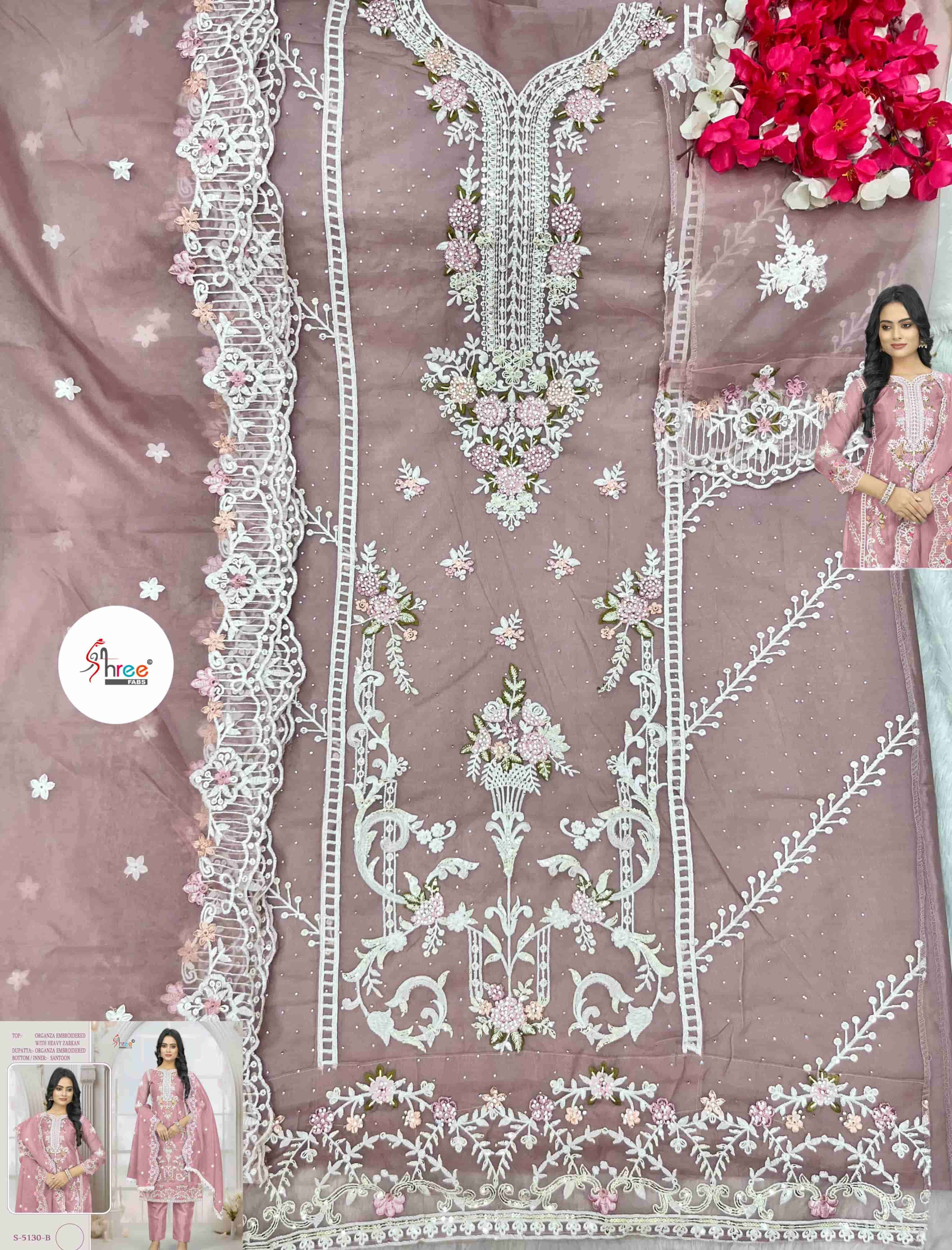 Shree Fabs S 5130 Colors Pakistani Latest Designer Salwar Suit Wholesalers view 8