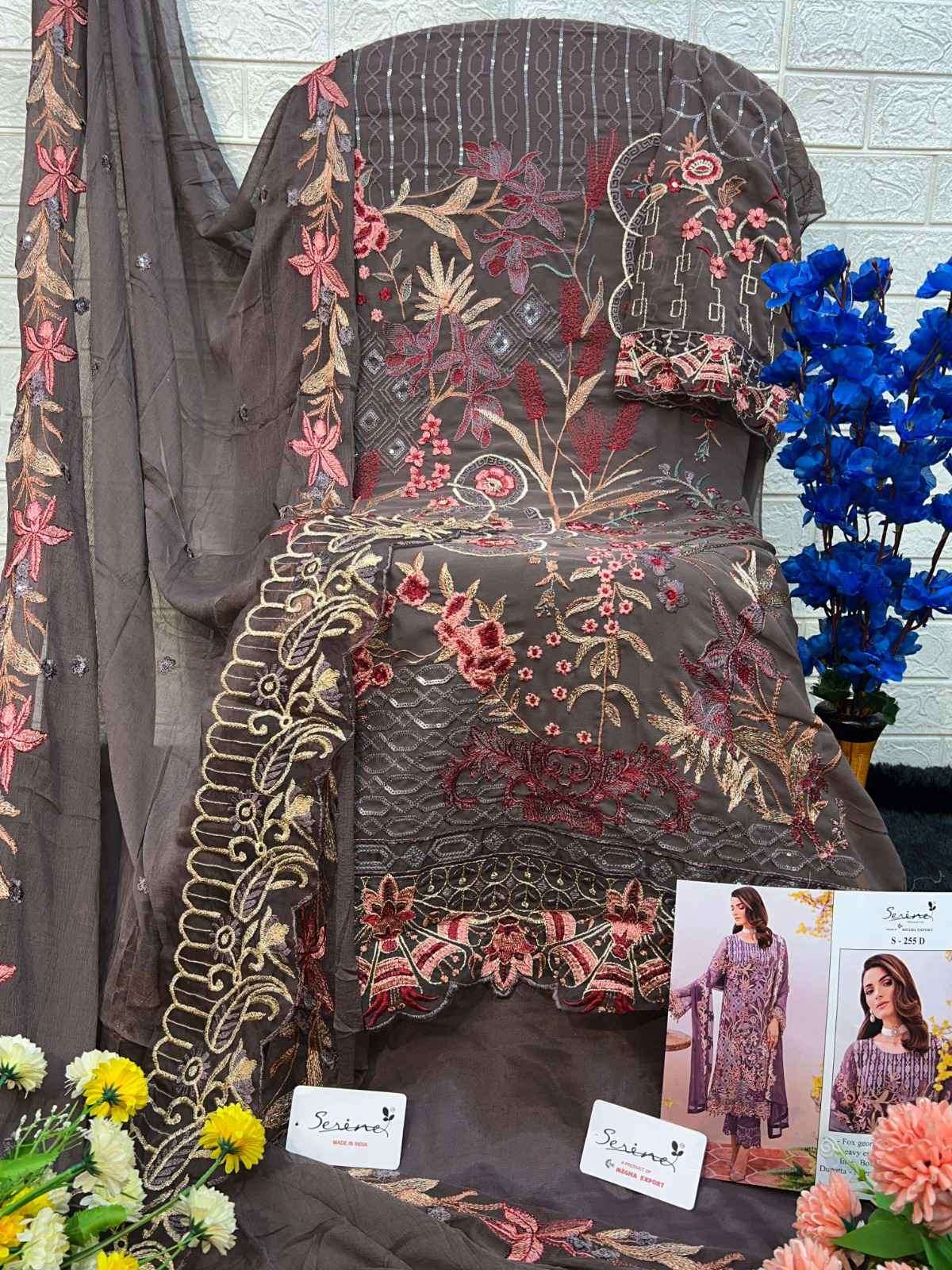 Serine S 255 Colors New Designs Pakistani Dress Festive Collection view 9