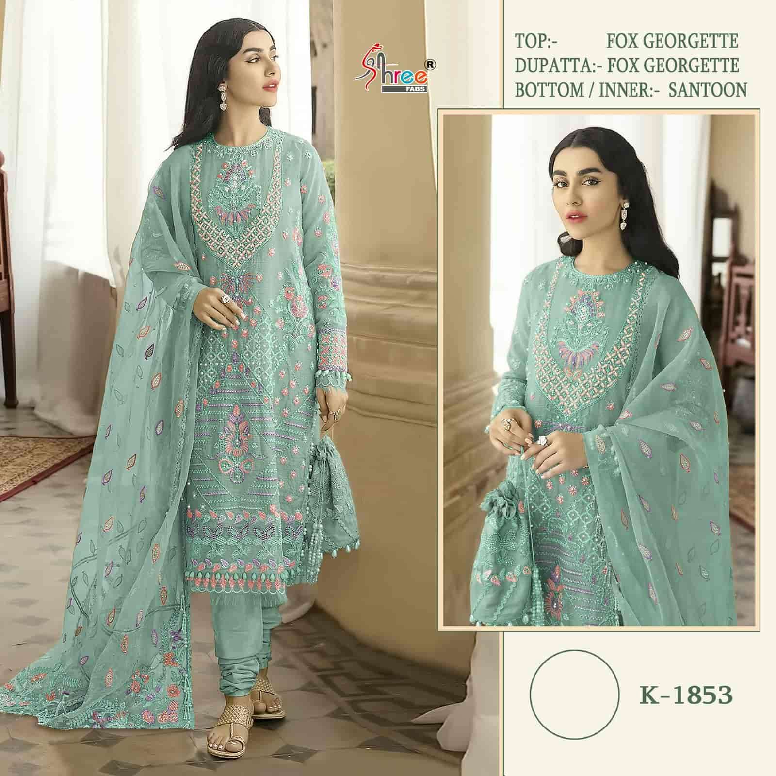 Shree Fabs K 1853 Pakistani Festive Salwar Suit view 3