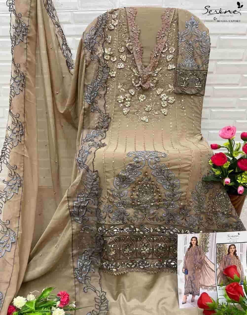 Megha Export S 397 Colors Heavy Designer Style Georgette Embroidered Suit Wholesalers view 9