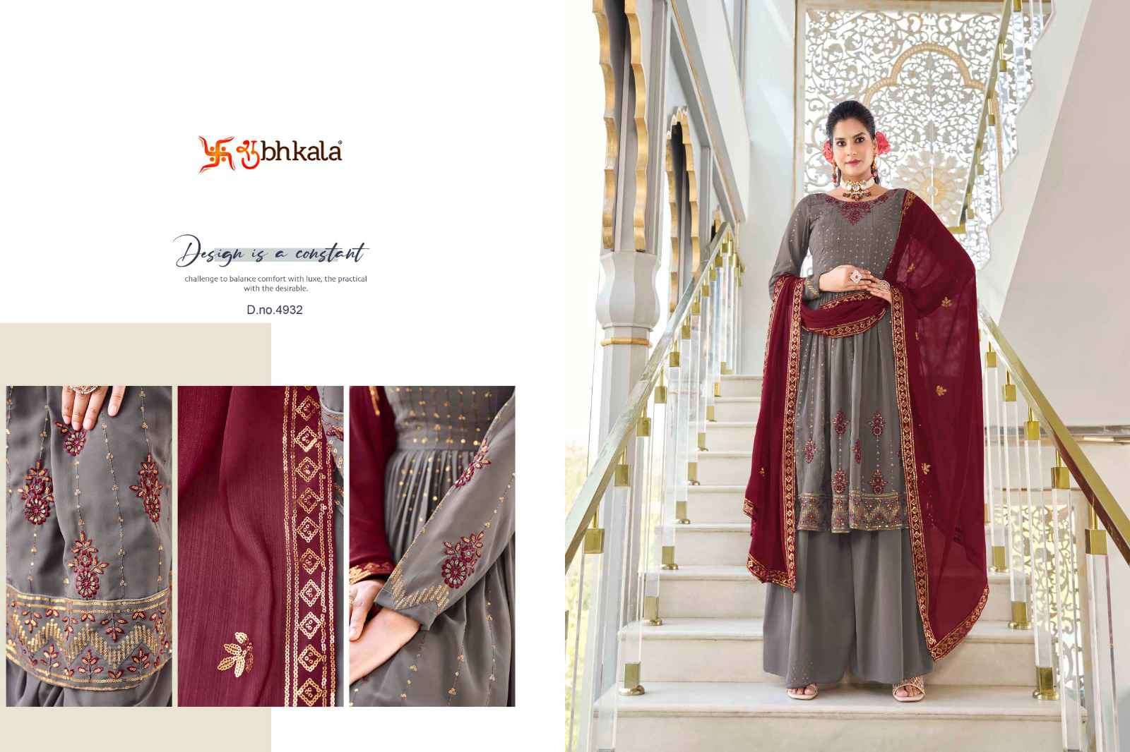 Shubhkala Flory Vol 37 Festive Collection Fancy Gharara Dress view 5