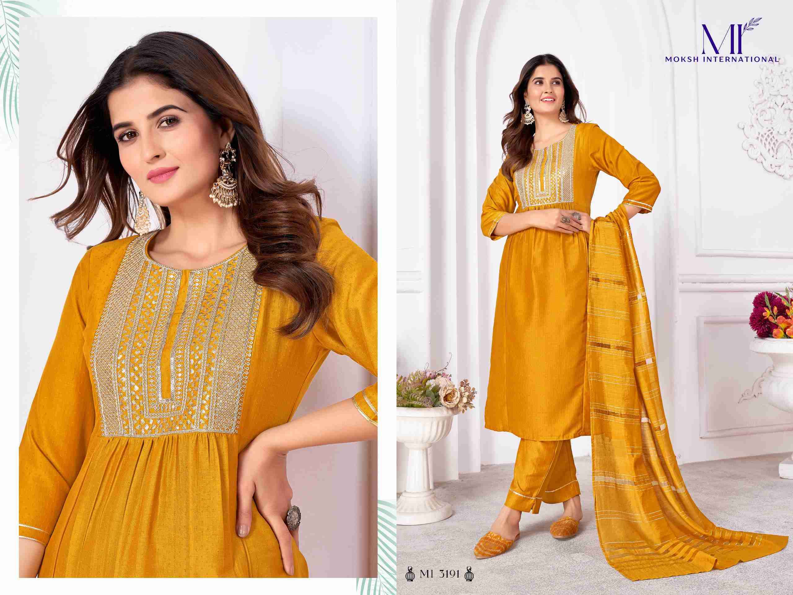 Moksh Rangoli Vol 1 Festive Wear 3 Piece Pair Stylish Collection view 2