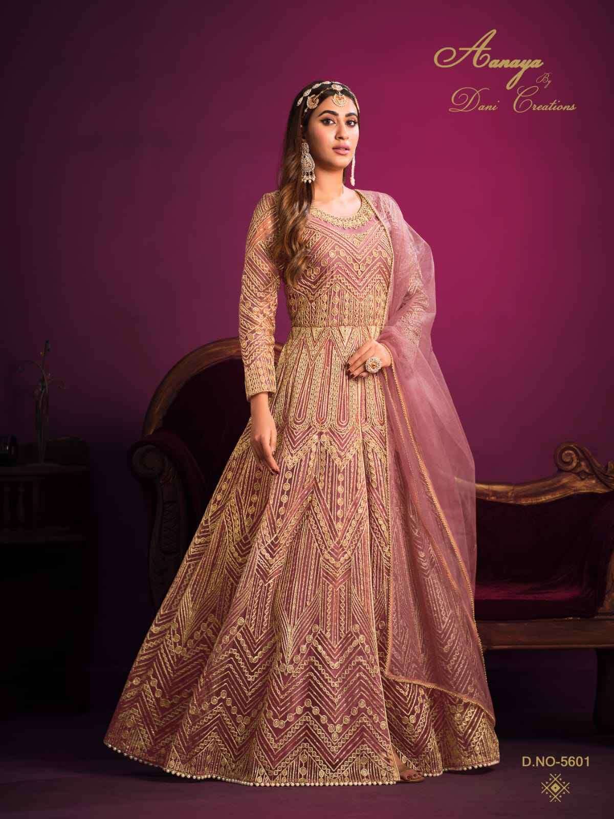 Aanaya Vol 156 Stylish Front Cut Partywear Designer Dress view 7