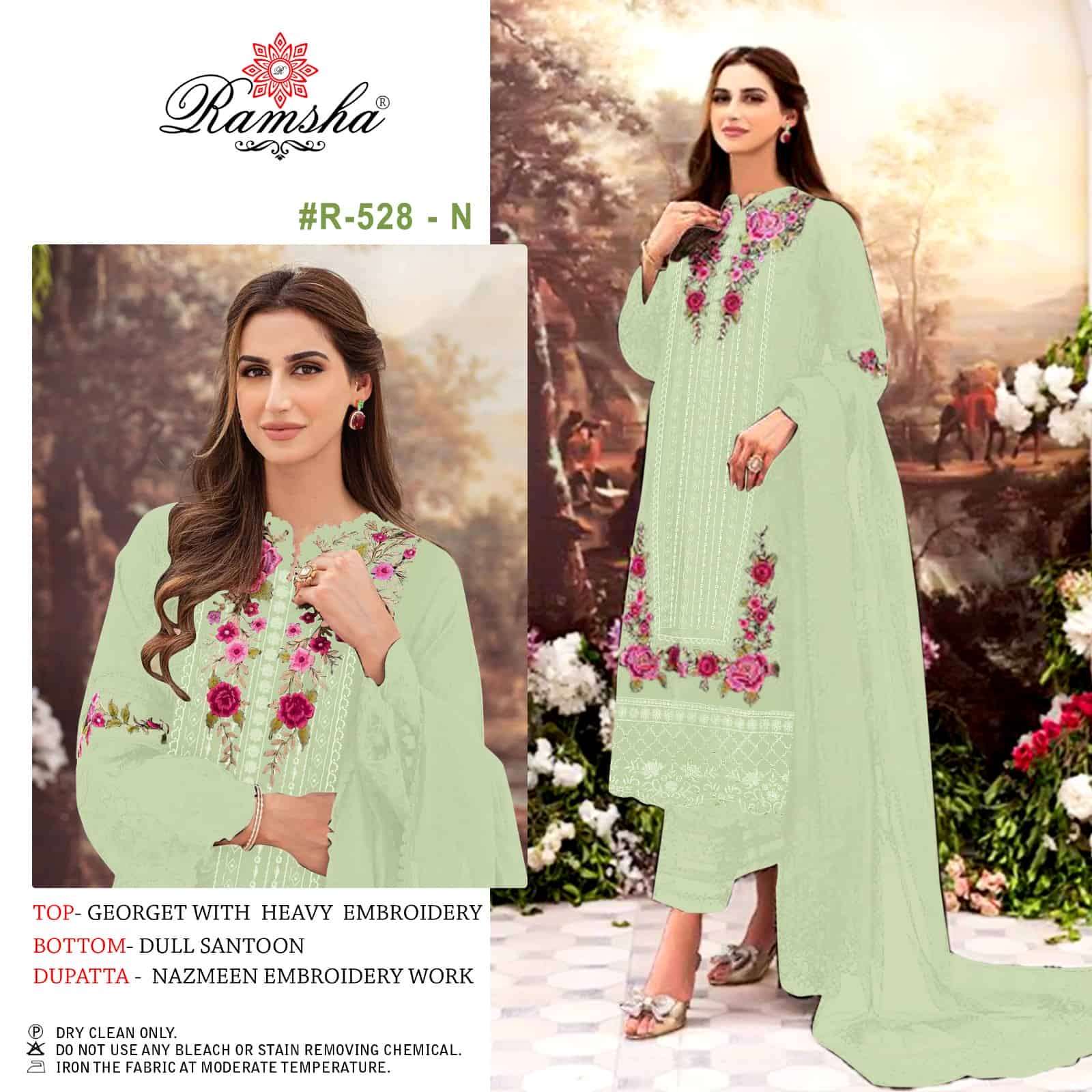 Ramsha R 528 Nx Vol 3 Pakistani Fancy Designer Salwar Suit Wholasaler view 3
