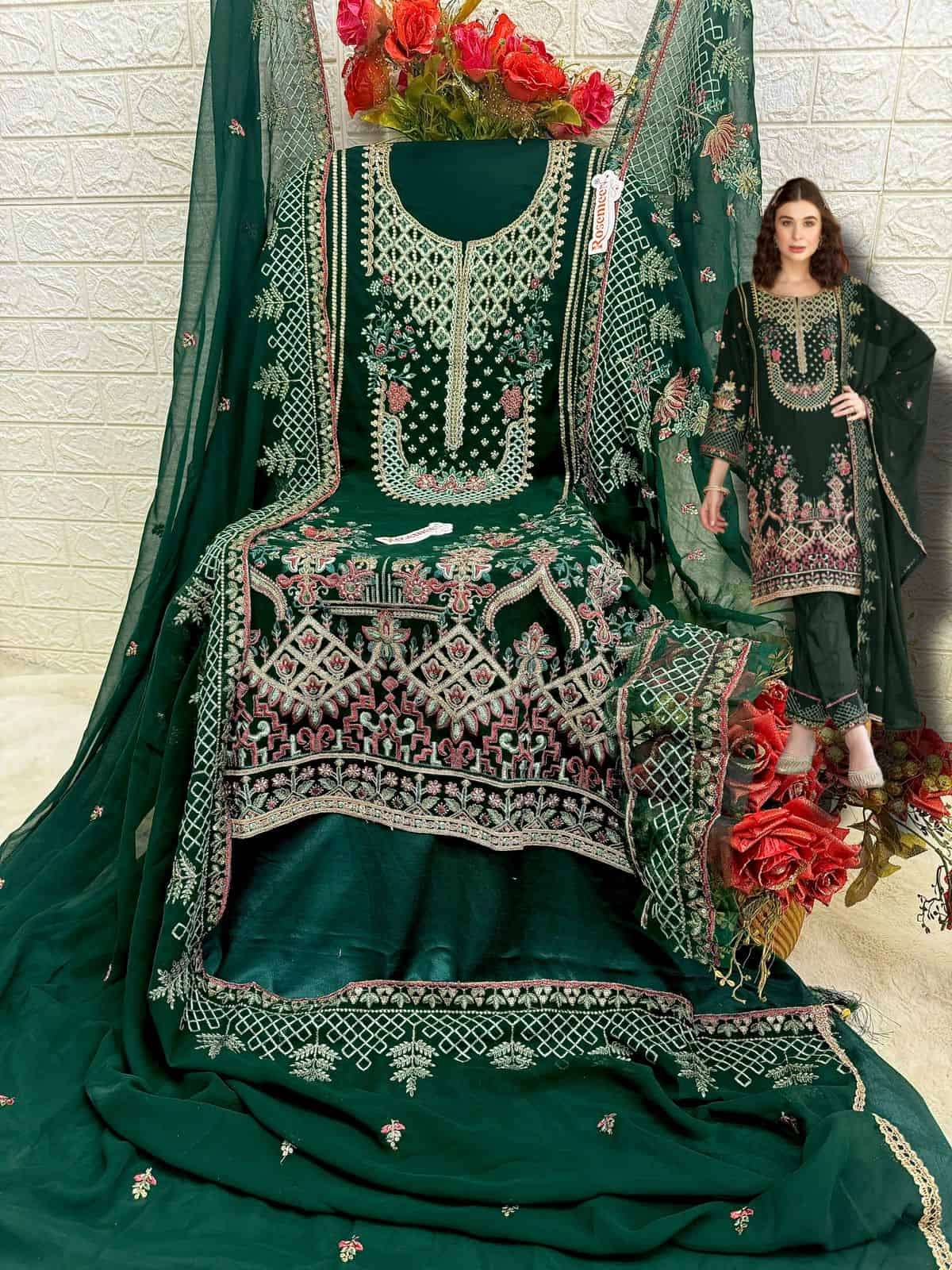 Fepic Rosemeen Embroidered Pakistani Salwar Suit view 2