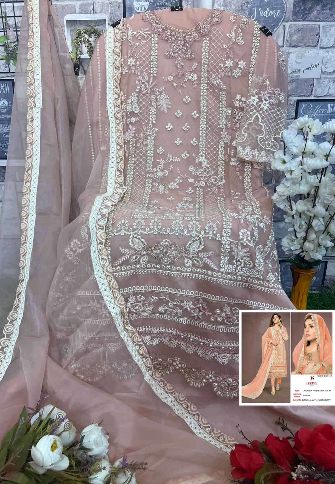 Deepsy D 2046 Colors Exclusive Heavy Designer Style Pakistani Suit Collection view 7