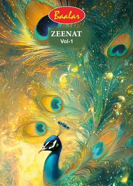Baalar Zeenat Vol 1 Premium Wear Cotton Dress Catalog view 18