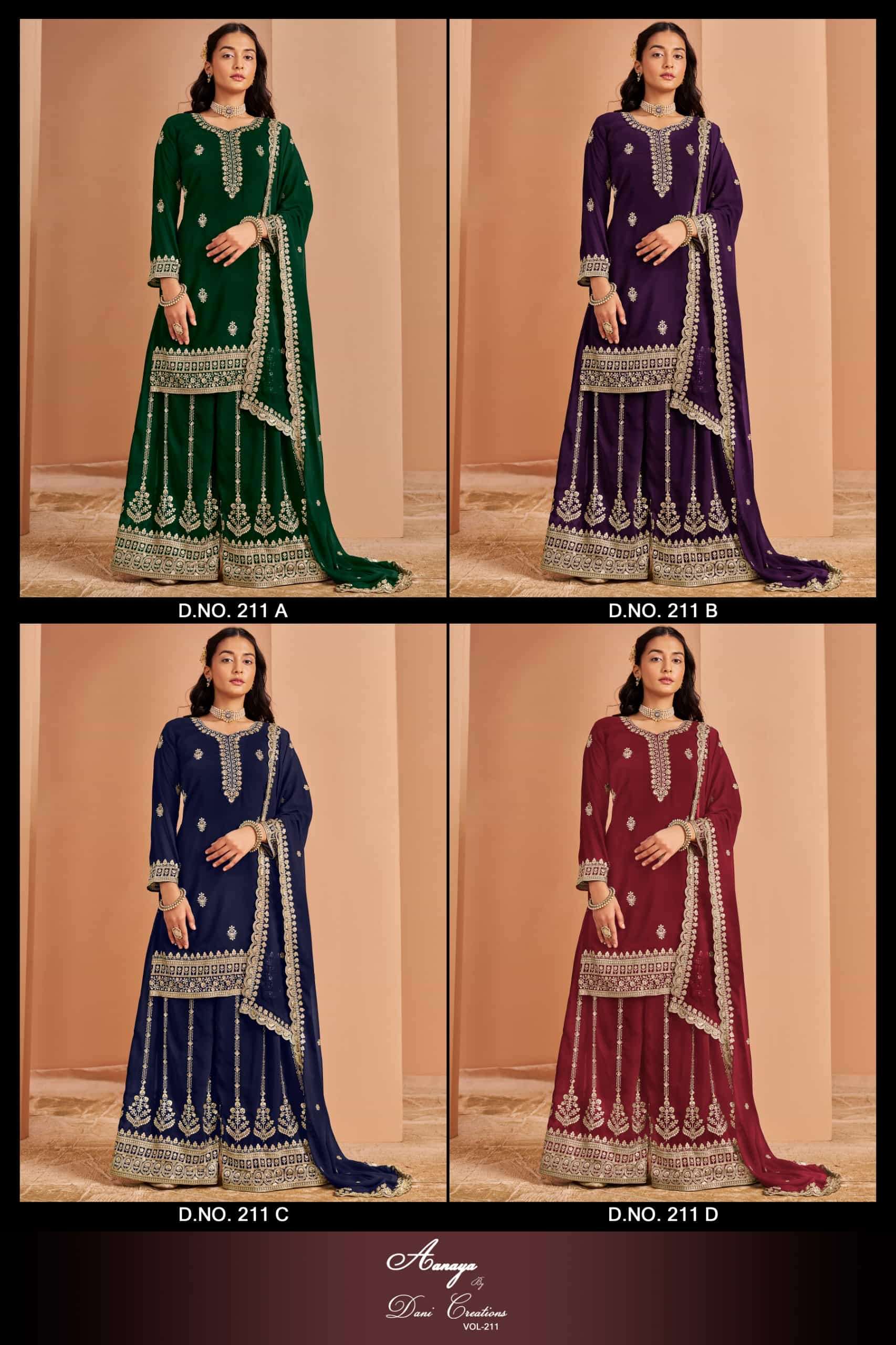 Aanaya Vol 211 Fancy Designer Suit Salwar view 10