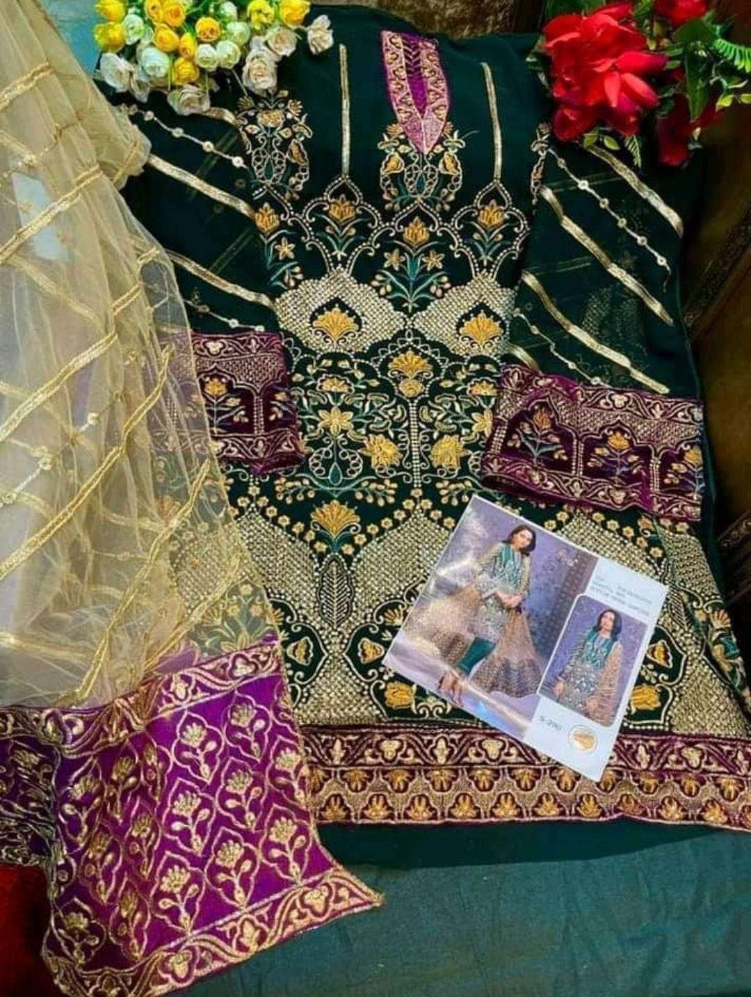 Shree Fabs S 290 Pakistani Festive Wear Style Designer Suit view 2