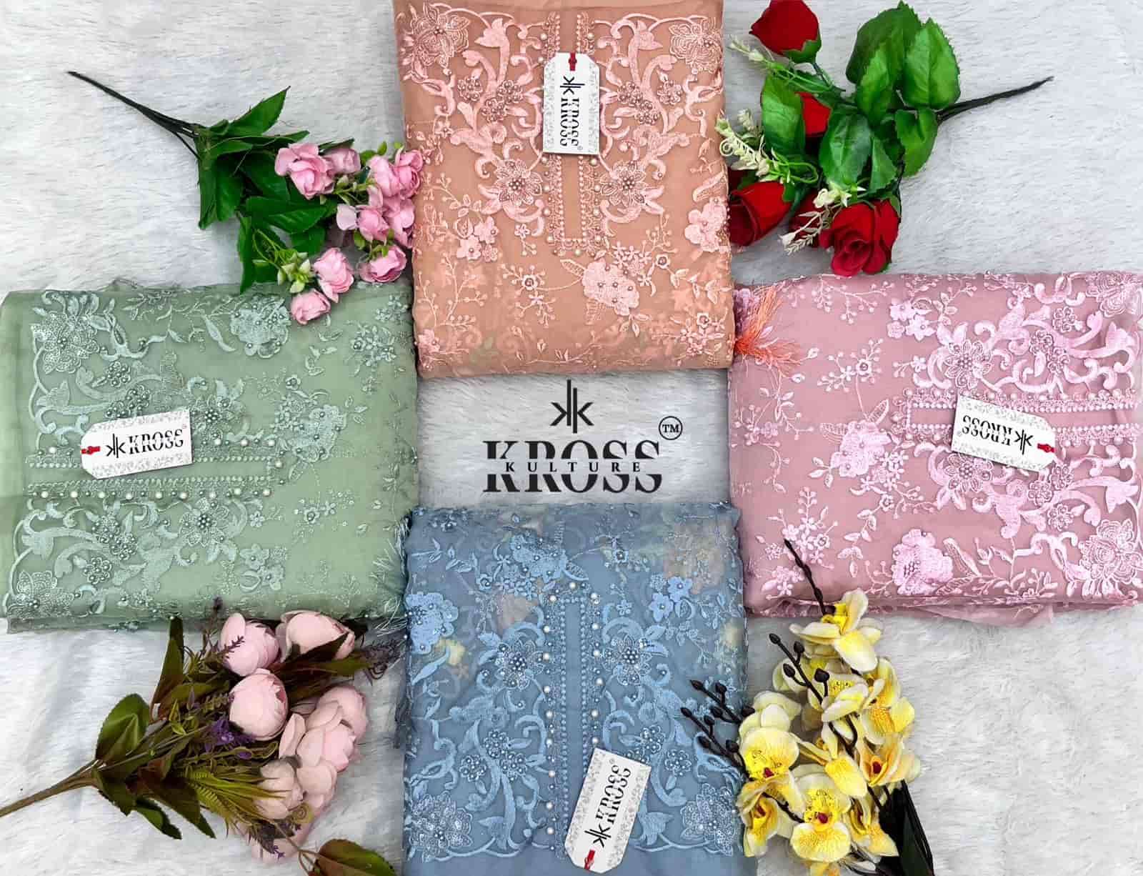Kross Kulture KK 066 Colors Heavy Designer Pakistani Party Wear Suit Wholesalers view 9