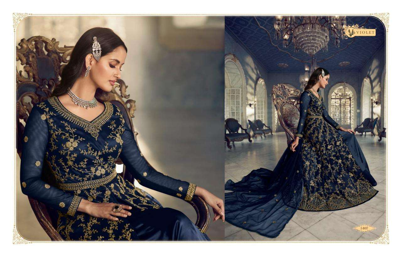 Swagat 5401 to 5408 Series party Wear Gowns Dress view 15