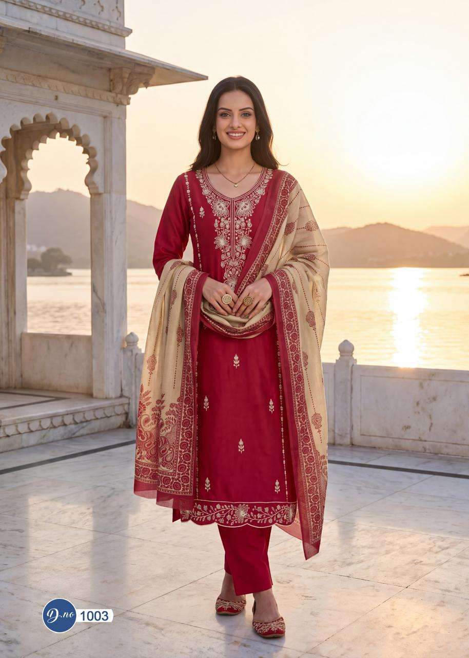 Rahi Fab Ruhani Gul Vol 1 Premium Wear Cotton Dress view 2