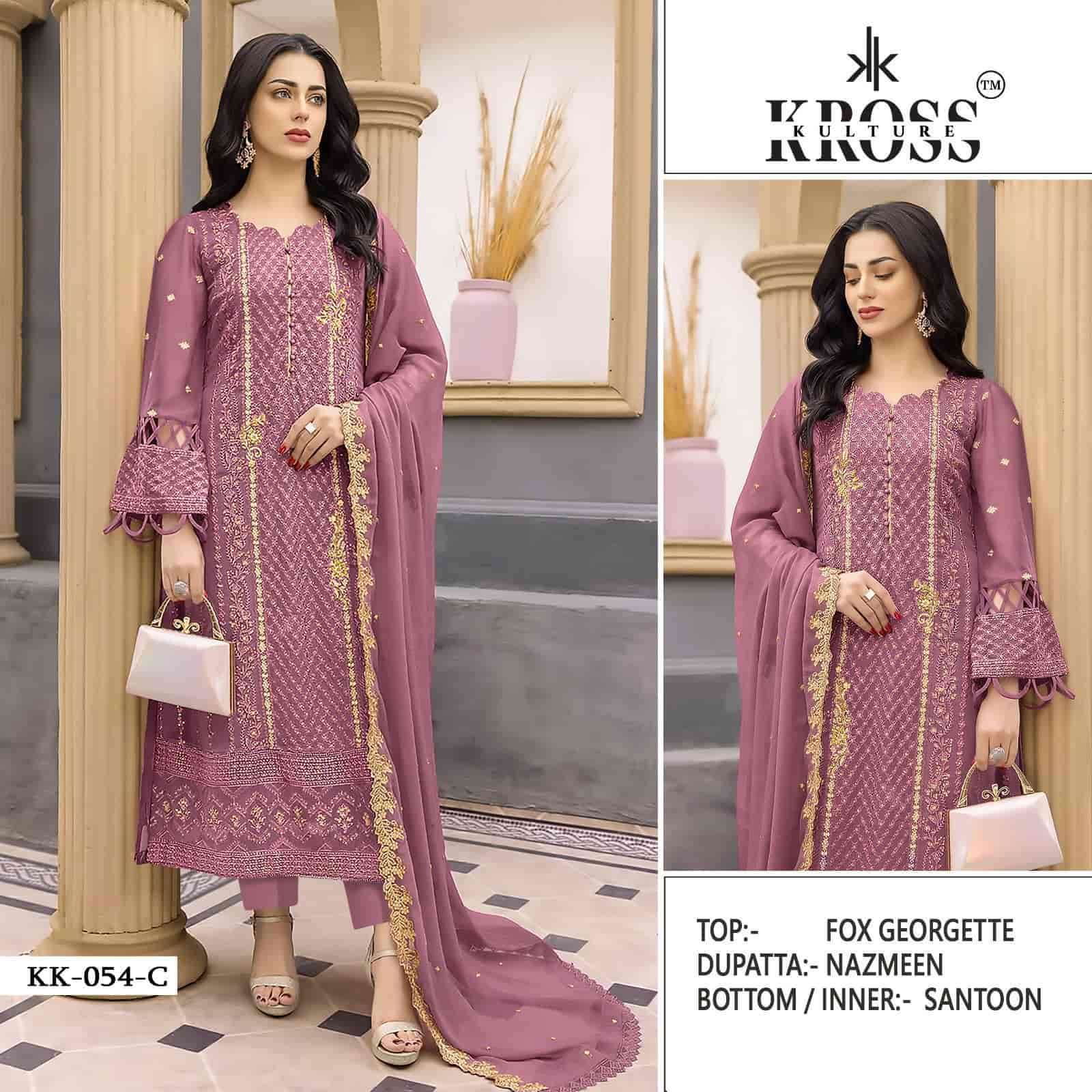 Kross Kulture KK 054 Colors Pakistani Festive Wear Style Designer Suit Exporters view 3