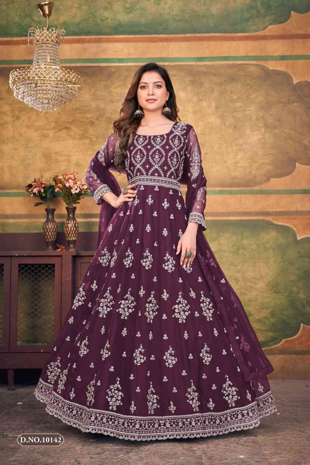 Anjubaa Vol 14 Wedding Collection Anarkali view 2
