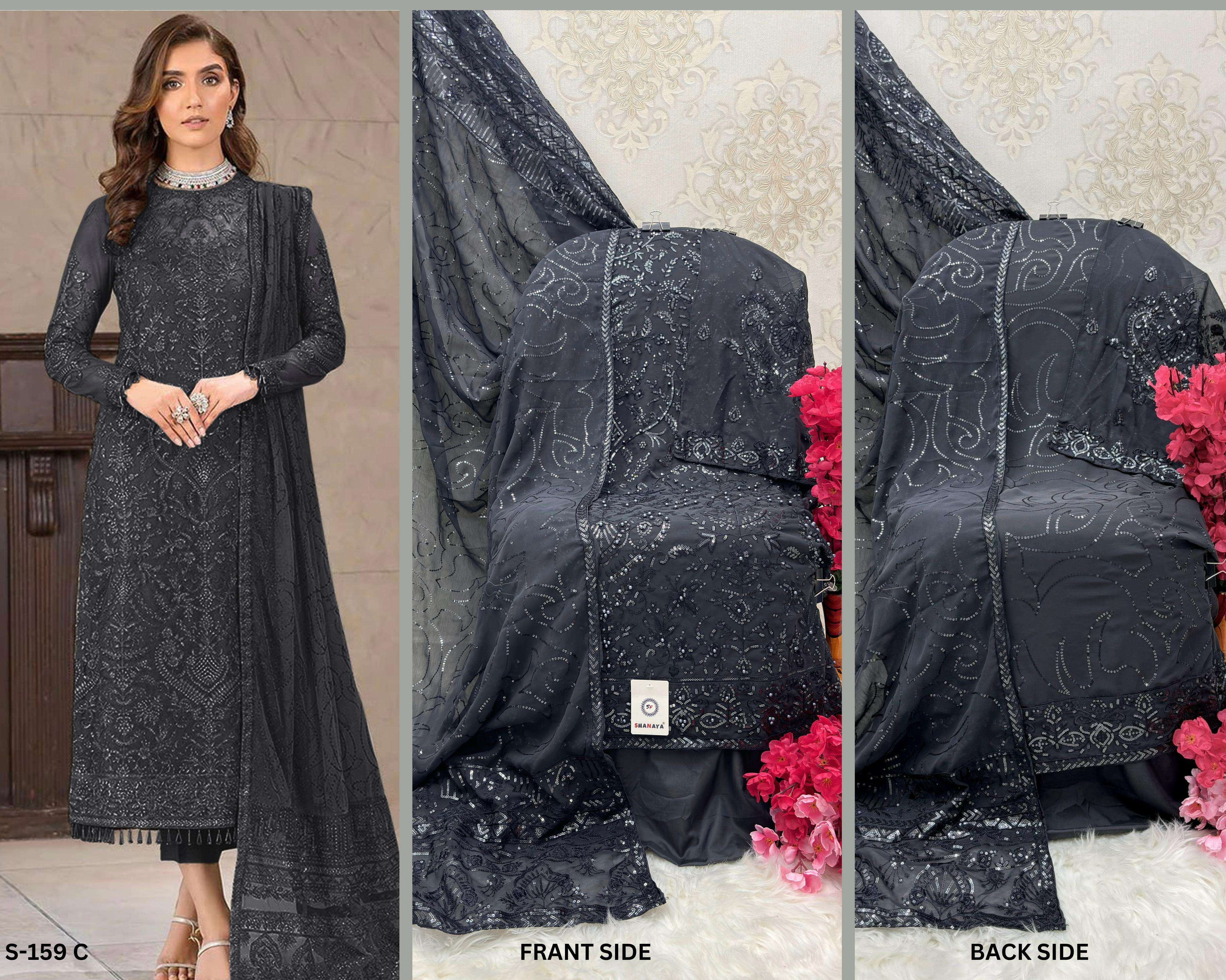Shanaya S 159 Colors Elegant Georgette Pakistani Salwar Kameez view 7